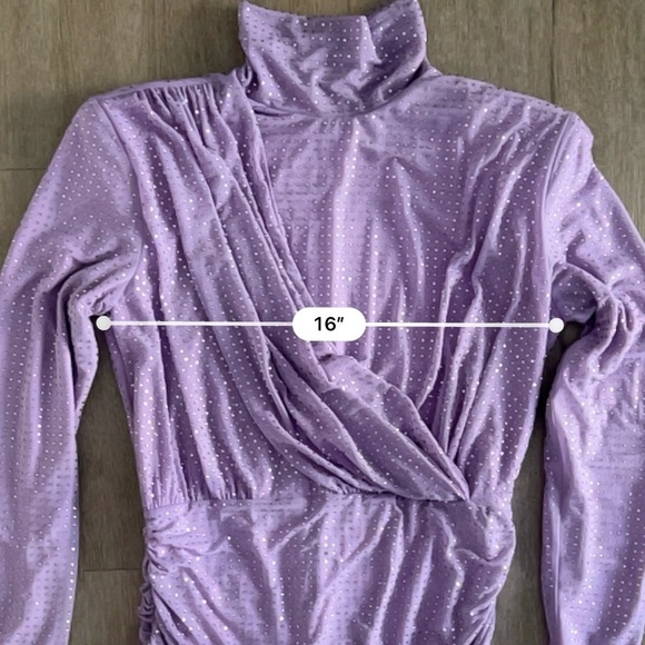 Jonathan Simkhai Abrah Embellished Party Cocktail Dress - Purple - Size XS - Picture 13 of 15